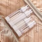 Frasco Pump 30ml Transparente Tubo Dosador Sabonete Líquido Hidratante Álcool Gel Viagem Portátil