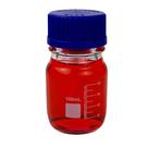 Frasco Reagente de Vidro com Tampa de Rosca de 100ml - Drop - Unidade Frasco Reagente de Vidro com Tampa de Rosca de 100ml - Drop - Unidade