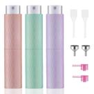 Frasco recarregável de atomizador de perfume Tekson 8mL Travel (3 unidades)