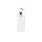 Frasco Square 250ml Degradê Branco Válvula Prata para Sabonete/Álcool em Gel Frasco Square 250ml Degradê Branco Válvula Prata para Sabonete/Álcool em Gel