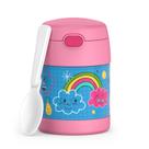 Frasco Térmico Funtainer 300ml para Crianças - Aço Inoxidável com Colher