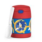 Frasco Térmico Funtainer Sonic Hedgehog 300ml - Aço Inoxidável