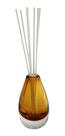Frasco Vidro P/ Aromatizador Ambiente Âmbar 6 Varetas 100ml