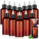 Frascos aplicadores Barydat, 12 unidades para cabelo, 250 ml, recarregáveis Frascos aplicadores Barydat, 12 unidades para cabelo, 250 ml, recarregáveis