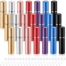 Frascos atomizadores de perfume Tessco 21 peças de 5 mL recarregáveis