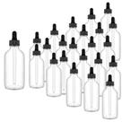 Frascos conta-gotas de vidro Easeen 120 ml (4 onças) para óleos essenciais