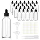 Frascos conta-gotas de vidro Tessco para você 100mL (pacote com 20)