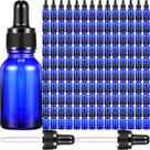 Frascos conta-gotas Tanlade, pacote com 200 ml, tintura marrom de vidro