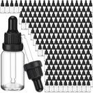 Frascos conta-gotas Tanlade, pacote com 200 ml, tintura marrom de vidro