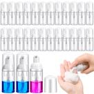 Frascos de bomba de espuma Funtery 30ml/1oz Sabonete de viagem de plástico x24