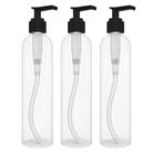 Frascos de bomba de loção BRIGHT FROM 240 mL sem BPA (pacote com 3)