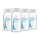 Frascos de coleta de leite materno Dr. Brown's 120ml, pacote com 4 Frascos de coleta de leite materno Dr. Brown's 120ml, pacote com 4