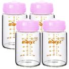 Frascos de coleta e armazenamento de leite materno Matyz 180ml, pacote com 4 Frascos de coleta e armazenamento de leite materno Matyz 180ml, pacote com 4