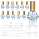 Frascos de perfume YU FENG 12 unidades de atomizador recarregável de vidro de 10 mL