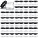 Frascos de plástico Looknniy 120 ml (pacote com 50) para maquiagem e joias