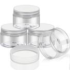 Frascos de plástico Patelai Round Clear 60mL (pacote com 4)