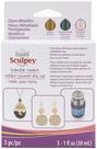 Frascos de polímero líquido Clay Sculpey Glam Metallic de 3x30ml