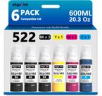 Frascos de recarga de tinta OKGO! TINTA 522 para EcoTank ET-2800 ET-4800