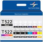 Frascos de Refil de Tinta PROSWIFT 522 de Alta Capacidade 110 ml Kit com 6