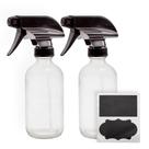Frascos de spray Cornucopia Brands 235 ml de vidro transparente (pacote com 2)