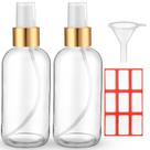 Frascos de spray de vidro Fumete 120mL recarregáveis com funil e etiqueta Frascos de spray de vidro Fumete 120mL recarregáveis com funil e etiqueta