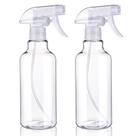 Frascos de spray Hethyo Plastic 500mL, pacote com 2 unidades para limpeza