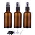 Frascos de spray hmaimas Amber Glass 60mL para óleos essenciais x3