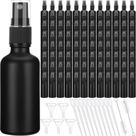 Frascos de spray Nuogo, vidro de 60 ml com conta-gotas, funis, pincéis
