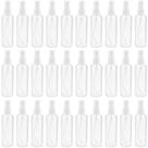 Frascos de spray SINJEUN 120 ml de plástico transparente com tampas, pacote com 30