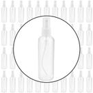 Frascos de spray SINJEUN 120 ml de plástico transparente com tampas, pacote com 50