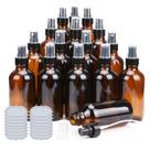 Frascos de spray ULG Amber Glass 120 mL com pulverizadores de névoa fina