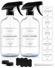Frascos de spray Vine Creations 500 ml (pacote com 2) recarregáveis Frascos de spray Vine Creations 500 ml (pacote com 2) recarregáveis
