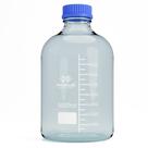 Frascos de vidro de armazenamento MorexLab 5000 ml de borosilicato, 1 unidade
