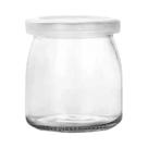 Frascos De Vidro Resistentes a Altas Temperaturas De 100ML, 150ML E 200ML Com Tampas Para Pudins E