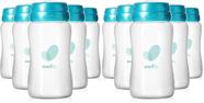 Frascos para Coleta de Leite Materno Evenflo 150ml Pacote com 12