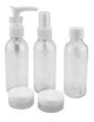 Frascos para Viagem Kit 6 Peças Shampoo Perfume Creme Outros Frascos para Viagem Kit 6 Peças Shampoo Perfume Creme Outros