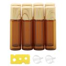Frascos Roller Vials Newzoll Amber Glass de 5 mL (pacote com 8) Frascos Roller Vials Newzoll Amber Glass de 5 mL (pacote com 8)