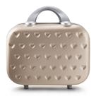 Frasqueira de Viagem Love Jacki Design - Dourado Frasqueira de Viagem Love Jacki Design - Dourado