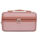 Frasqueira Rígida com Alça Bolsa Necessaire Premium Porta Jóias e Maquiagem Estilo Baú - Mendoza - Cruzeiro