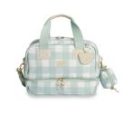 Frasqueira Termica Vicky Bear Xadrez Menta - Masterbag Frasqueira Termica Vicky Bear Xadrez Menta - Masterbag