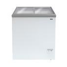 Freezer Conservador Horizontal EOS 120L Dupla Ação Tampa de Vidro EEH120XX Branco