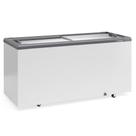 Freezer Horizontal 500 Litros 1,69m 2 Tampas de Vidro GHD-500 CZ Cinza Gelopar - Rodízios 0C a +7C e -16C a -20C Freezer Horizontal 500 Litros 1,69m 2 Tampas de Vidro GHD-500 CZ Cinza Gelopar - Rodízios 0C a +7C e -16C a -20C