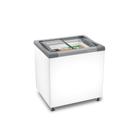 Freezer Horizontal Congelados Tampa Vidro 144L NF20 Metalfrio Freezer Horizontal Congelados Tampa Vidro 144L NF20 Metalfrio