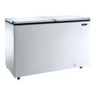 Freezer Horizontal Esmaltec ECH500 Duplex 468L Branco com Rodízios 110V Freezer Horizontal Esmaltec ECH500 Duplex 468L Branco com Rodízios 110V