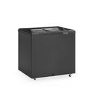 Freezer Horizontal Gelopar 210L All Black Vidro 220V