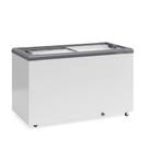 Freezer Horizontal Ghd400h Cinza 400 Litros 2 Tampa Vidro 127V Gelopar