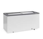 Freezer Horizontal Ghd500h Cinza 500 Litros 2 Tampa Vidro 127V Gelopar