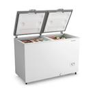 Freezer Horizontal Inverter Dupla Ação Chest Freezer Metalfrio DA420IFT01 419 Litros Branco Bivolt Freezer Horizontal Inverter Dupla Ação Chest Freezer Metalfrio DA420IFT01 419 Litros Branco Bivolt