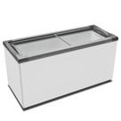 Freezer Horizontal Porta de Vidro 505 Litros Metalfrio NF55S Branco 127v