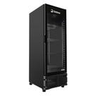 Freezer Vertical 560L Imbera Porta de Vidro Preta EVZ21